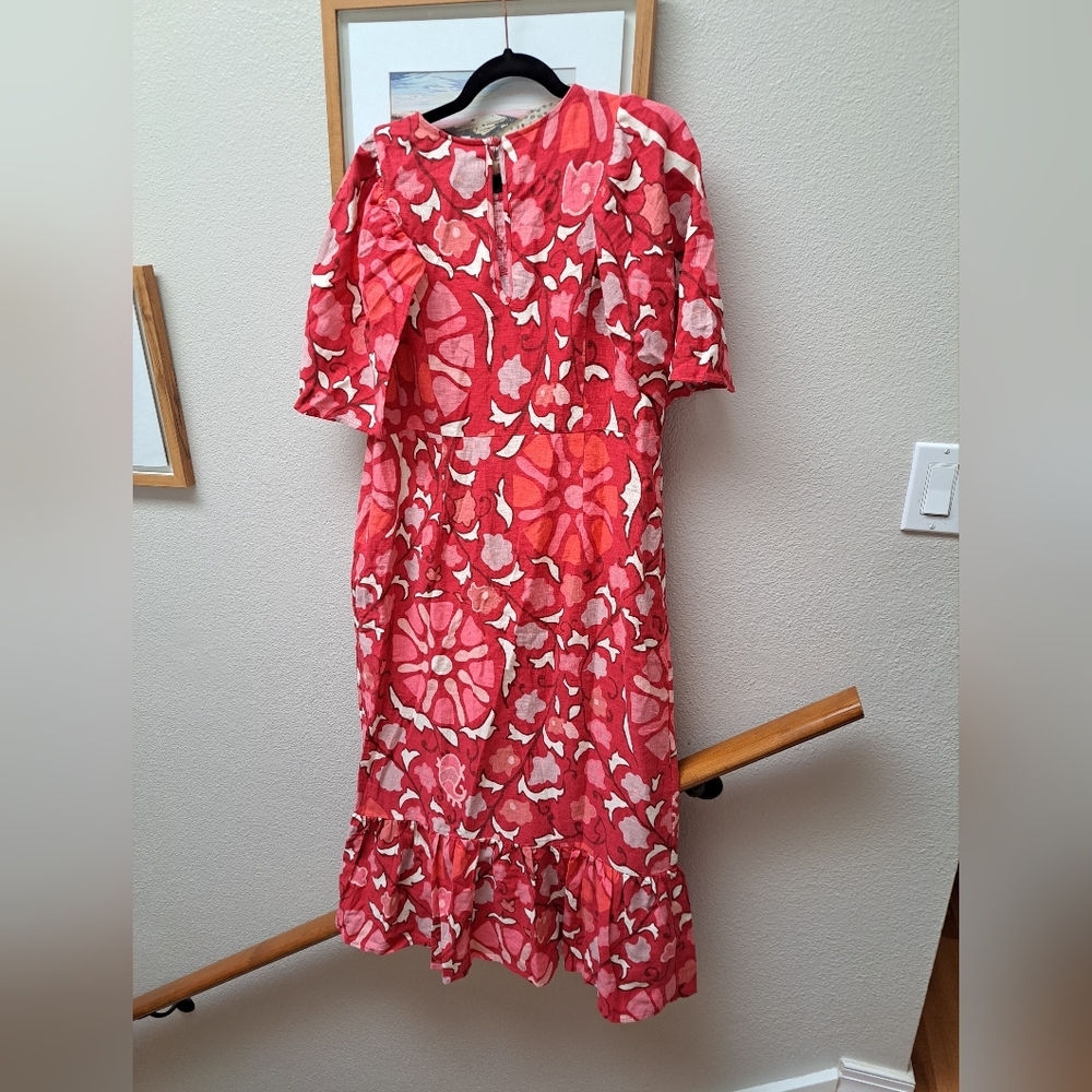 RHODE x Target Zinnia Floral Midi Dress - Picture 5 of 8